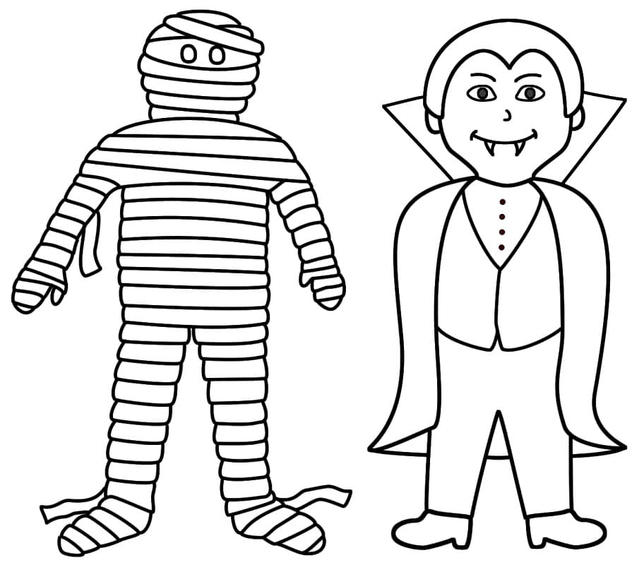 Dibujo gratuito Momia #201610 de la coleccion Personajes para imprimir Dibujo gratuito Momia #201610 de la coleccion Personajes para imprimir