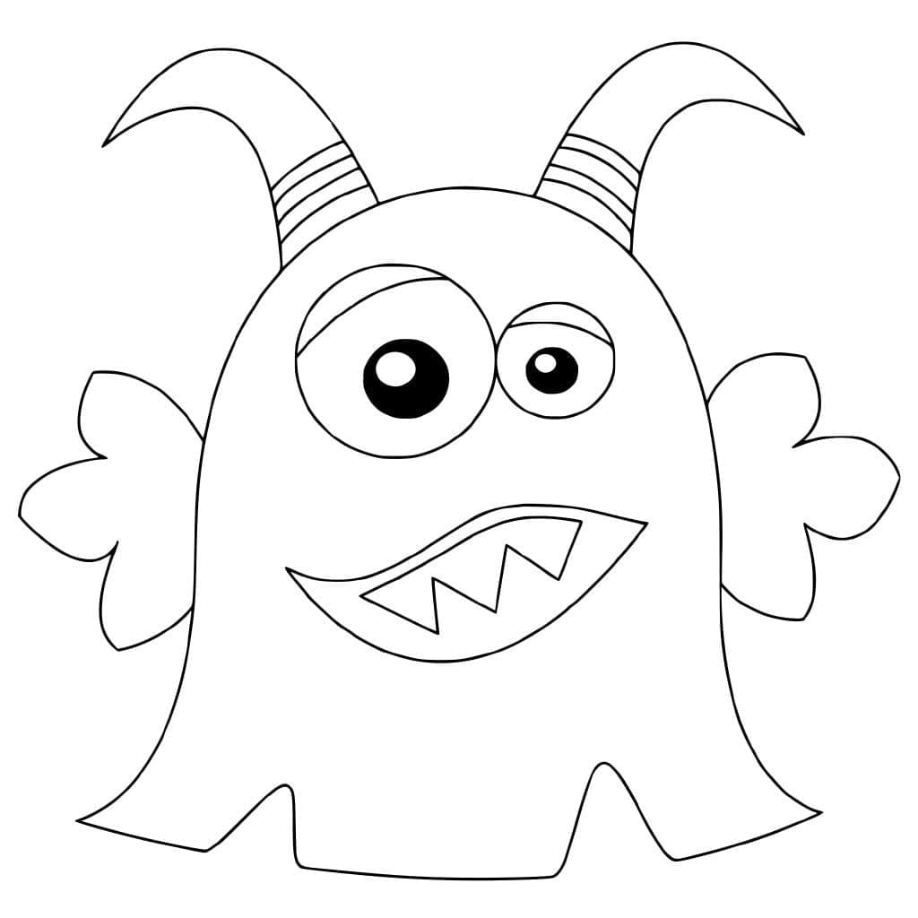 Dibujo gratuito Monstruo #183738 de la coleccion Personajes para imprimir