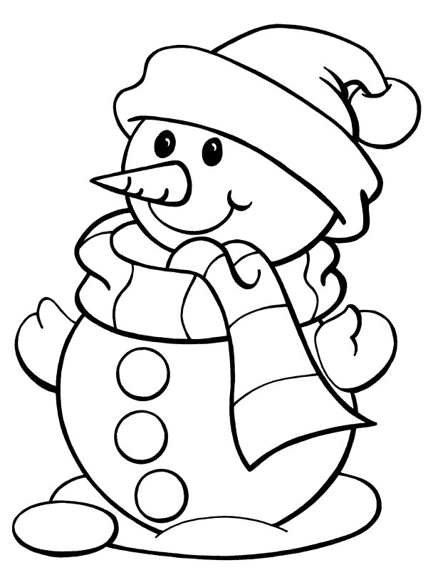 Dibujos de Muñeco de nieve #89155 (Personajes) para colorear – Páginas  imprimibles gratis