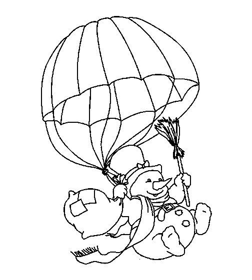 Dibujo para colorear: Muñeco de nieve (Personajes) #89330 - Dibujos para Colorear e Imprimir Gratis