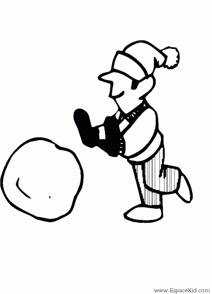 Dibujo para colorear: Muñeco de nieve (Personajes) #89477 - Dibujos para Colorear e Imprimir Gratis