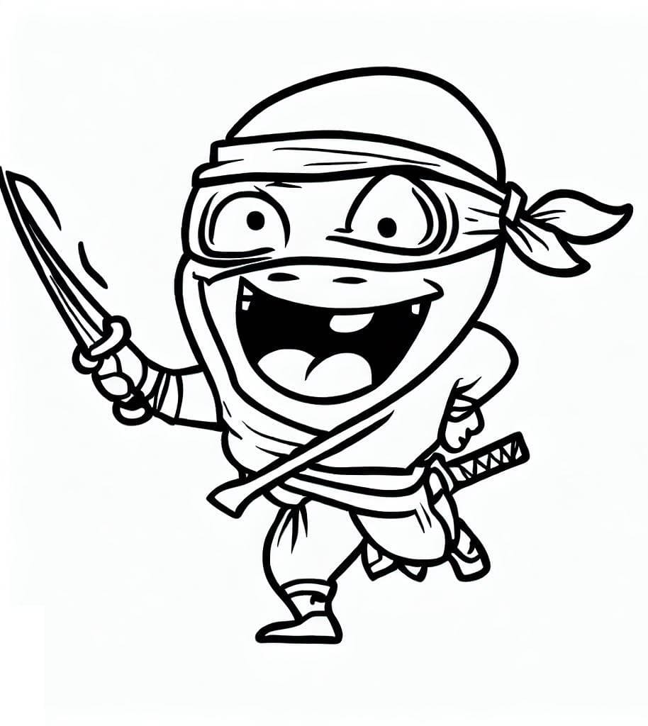 Dibujo gratuito Ninja #187793 de la coleccion Personajes para imprimir