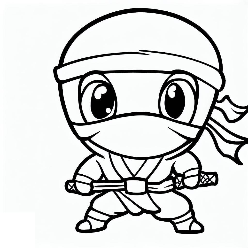 Dibujo gratuito Ninja #187797 de la coleccion Personajes para imprimir