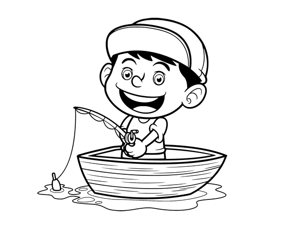 Dibujo para colorear: Niño (Personajes) #97362 - Dibujos para Colorear e Imprimir Gratis