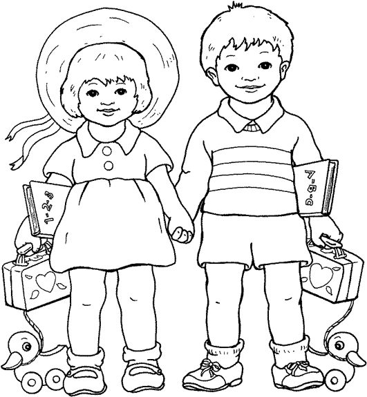Dibujo para colorear: Niño (Personajes) #97400 - Dibujos para Colorear e Imprimir Gratis