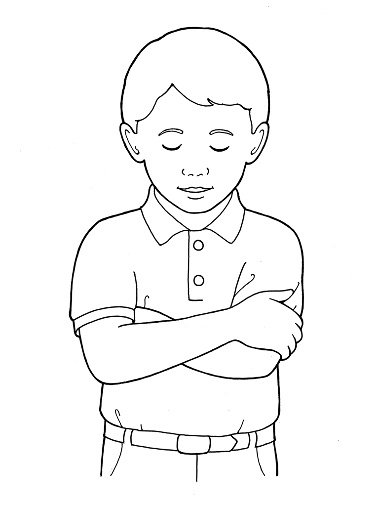Dibujo para colorear: Niño (Personajes) #97467 - Dibujos para Colorear e Imprimir Gratis