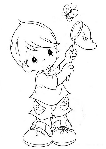 Dibujo para colorear: Niño (Personajes) #97473 - Dibujos para Colorear e Imprimir Gratis