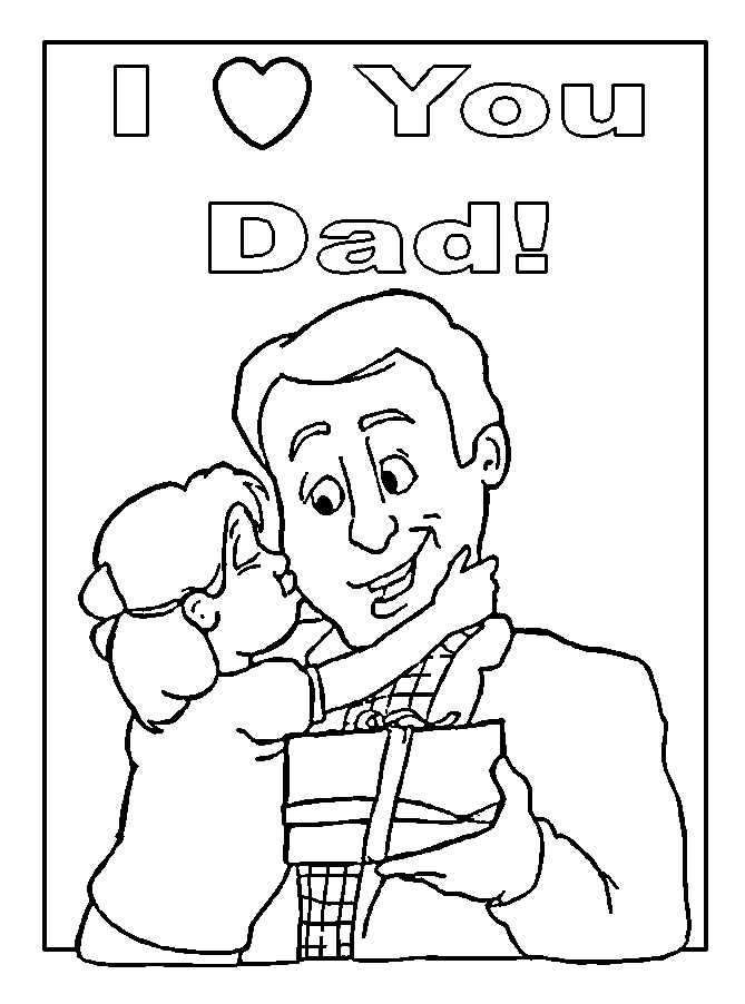 Dibujos de Papá #103602 (Personajes) para colorear – Páginas imprimibles  gratis