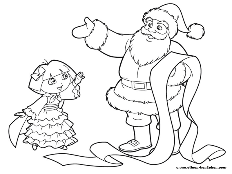 Dibujo para colorear: Papá Noel (Personajes) #104740 - Dibujos para Colorear e Imprimir Gratis