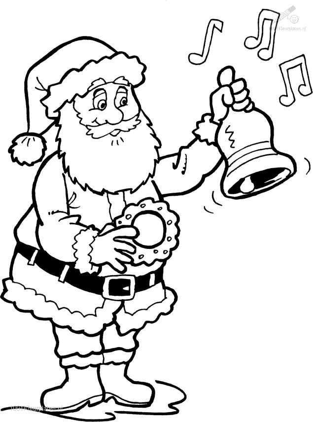 Dibujo para colorear: Papá Noel (Personajes) #104791 - Dibujos para Colorear e Imprimir Gratis