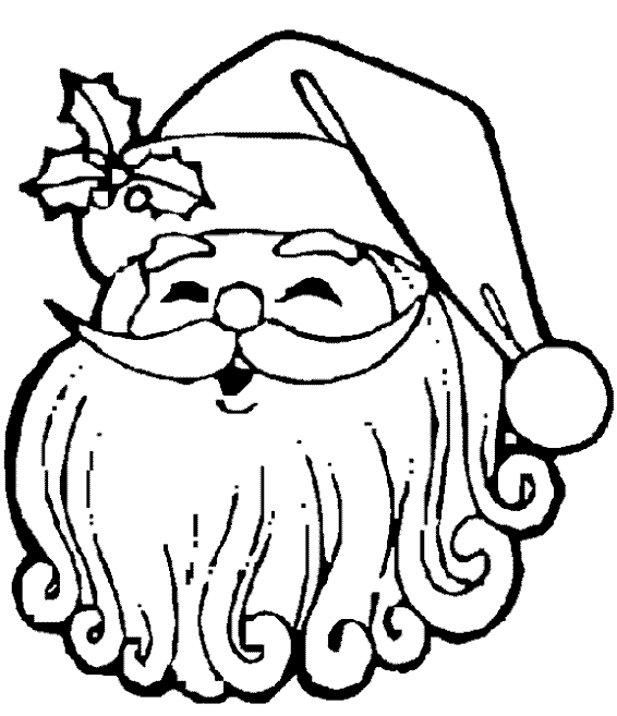 Dibujo para colorear: Papá Noel (Personajes) #104842 - Dibujos para Colorear e Imprimir Gratis