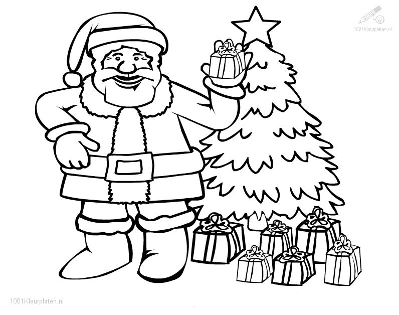 Dibujo para colorear: Papá Noel (Personajes) #104876 - Dibujos para Colorear e Imprimir Gratis