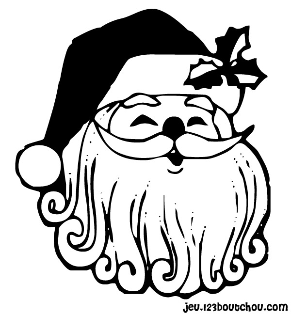 Dibujo para colorear: Papá Noel (Personajes) #104913 - Dibujos para Colorear e Imprimir Gratis