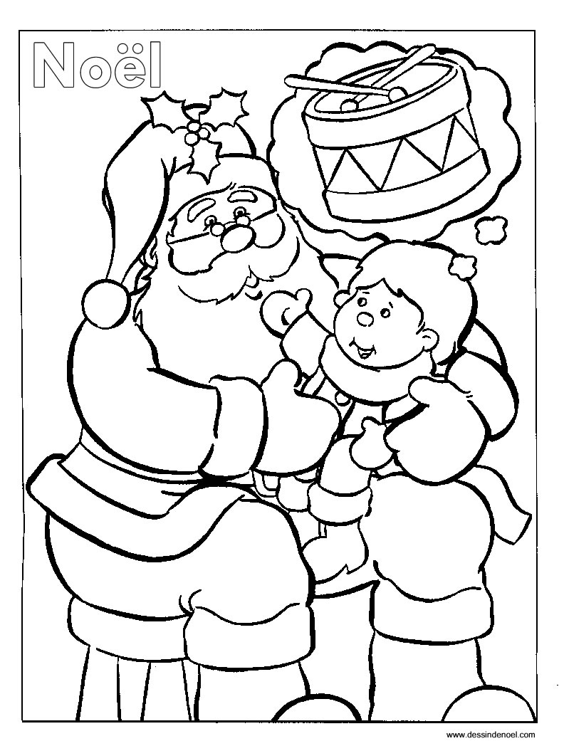 Dibujo para colorear: Papá Noel (Personajes) #104961 - Dibujos para Colorear e Imprimir Gratis