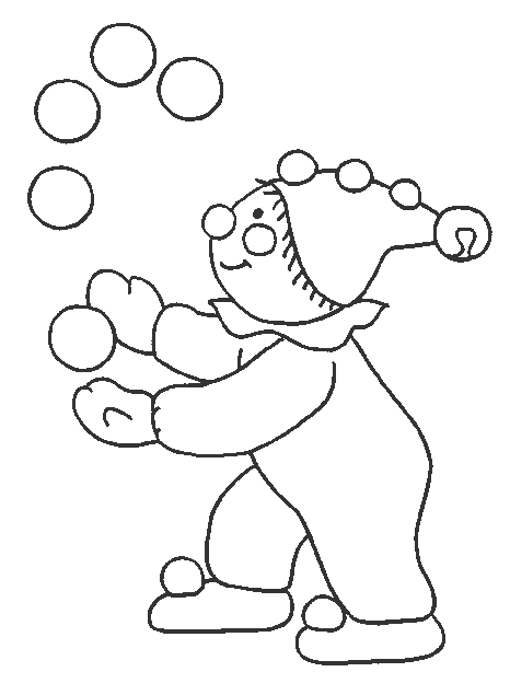 Dibujo para colorear: Payaso (Personajes) #90973 - Dibujos para Colorear e Imprimir Gratis