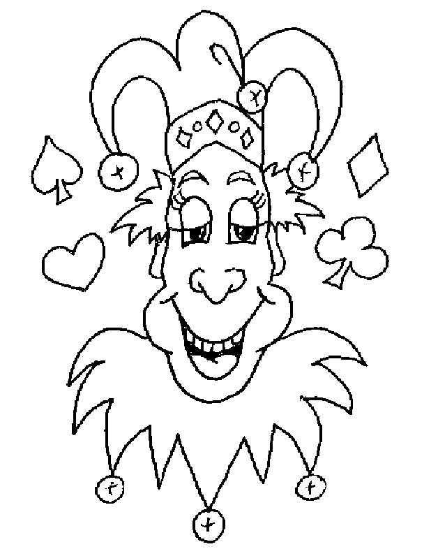 Dibujo para colorear: Payaso (Personajes) #91160 - Dibujos para Colorear e Imprimir Gratis