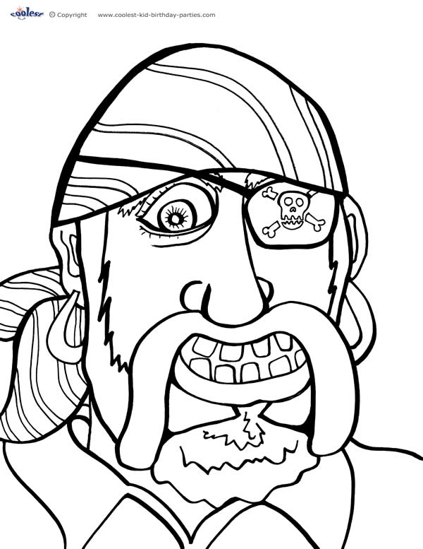 Dibujo para colorear: Pirata (Personajes) #105065 - Dibujos para Colorear e Imprimir Gratis