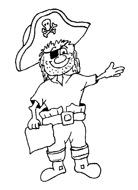 Dibujo para colorear: Pirata (Personajes) #105077 - Dibujos para Colorear e Imprimir Gratis