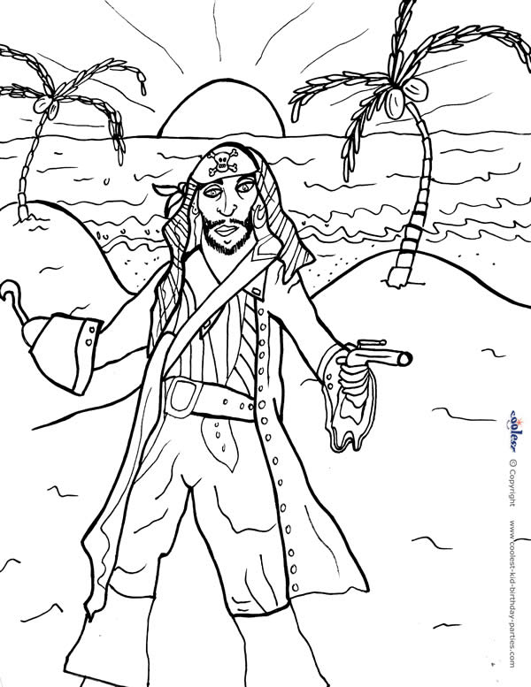 Dibujo para colorear: Pirata (Personajes) #105161 - Dibujos para Colorear e Imprimir Gratis