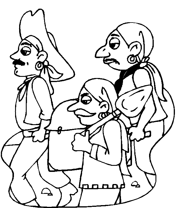 Dibujo para colorear: Pirata (Personajes) #105180 - Dibujos para Colorear e Imprimir Gratis