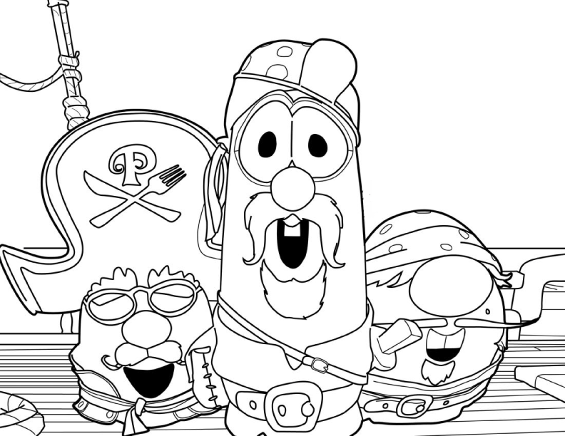 Dibujo para colorear: Pirata (Personajes) #105191 - Dibujos para Colorear e Imprimir Gratis