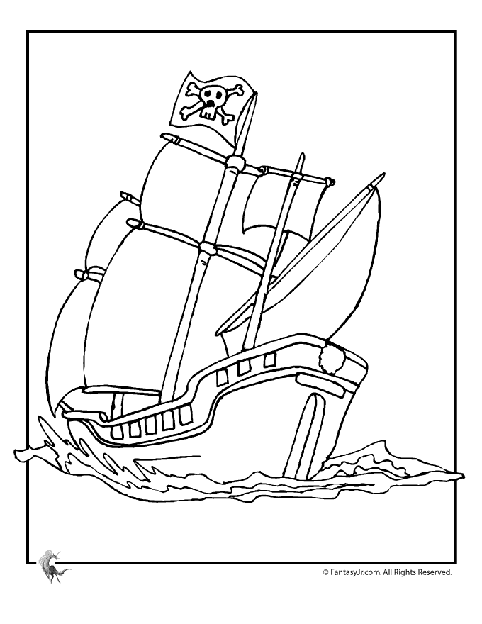 Dibujo para colorear: Pirata (Personajes) #105196 - Dibujos para Colorear e Imprimir Gratis