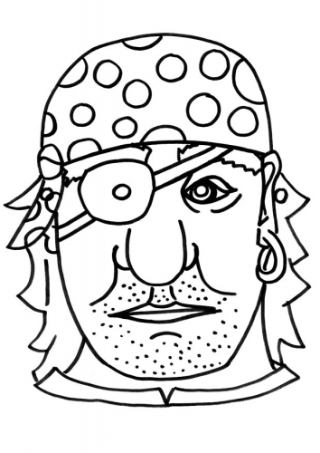 Dibujo para colorear: Pirata (Personajes) #105245 - Dibujos para Colorear e Imprimir Gratis