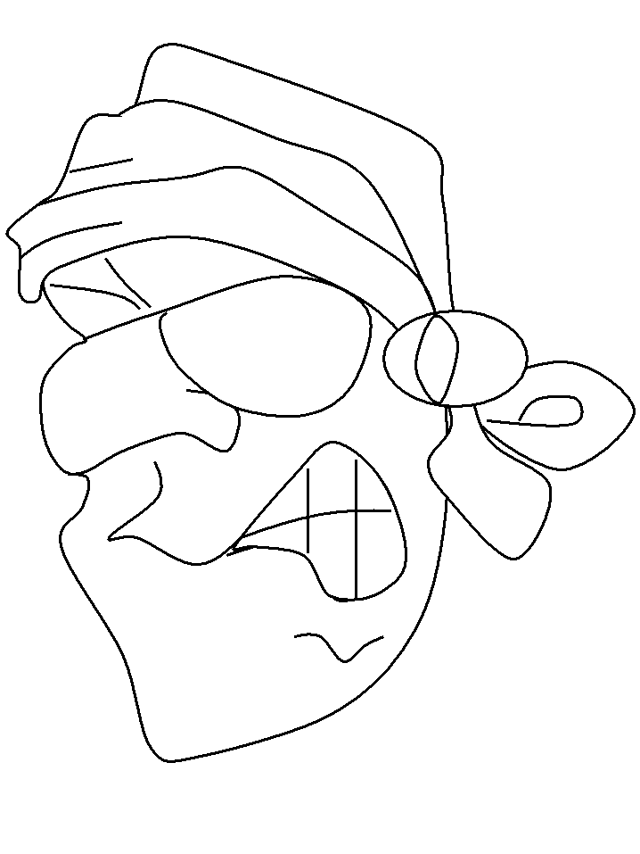 Dibujo para colorear: Pirata (Personajes) #105280 - Dibujos para Colorear e Imprimir Gratis