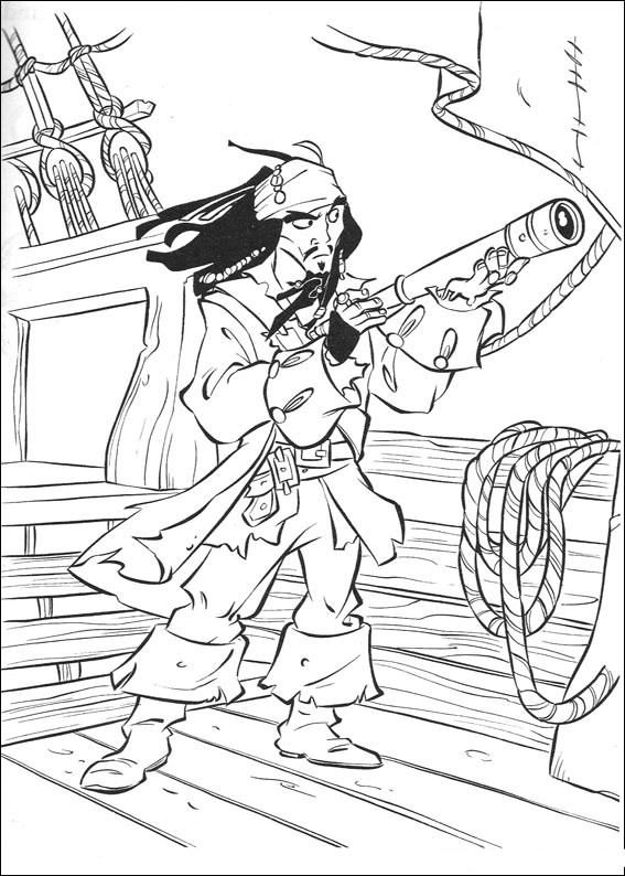 Dibujo para colorear: Pirata (Personajes) #105324 - Dibujos para Colorear e Imprimir Gratis