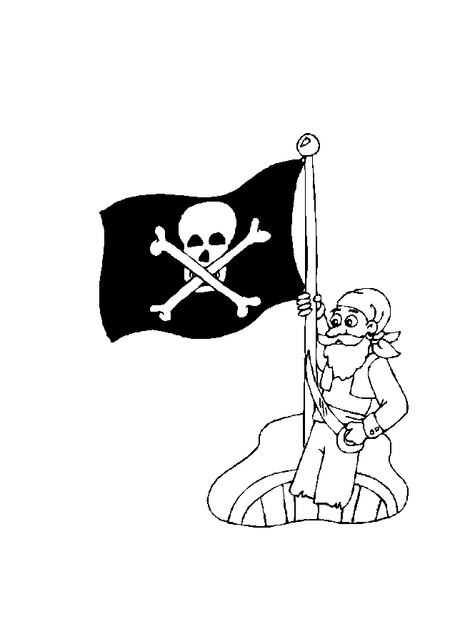 Dibujo para colorear: Pirata (Personajes) #105332 - Dibujos para Colorear e Imprimir Gratis