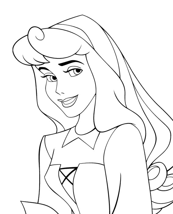 Dibujo para colorear: Princesa (Personajes) #85222 - Dibujos para Colorear e Imprimir Gratis