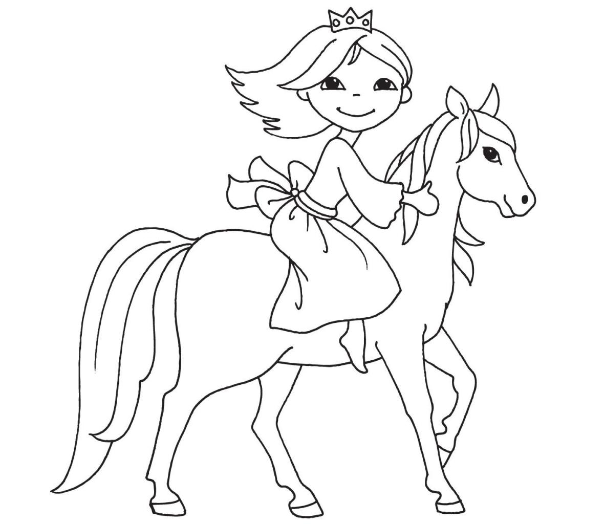 Dibujo para colorear: Princesa (Personajes) #85225 - Dibujos para Colorear e Imprimir Gratis