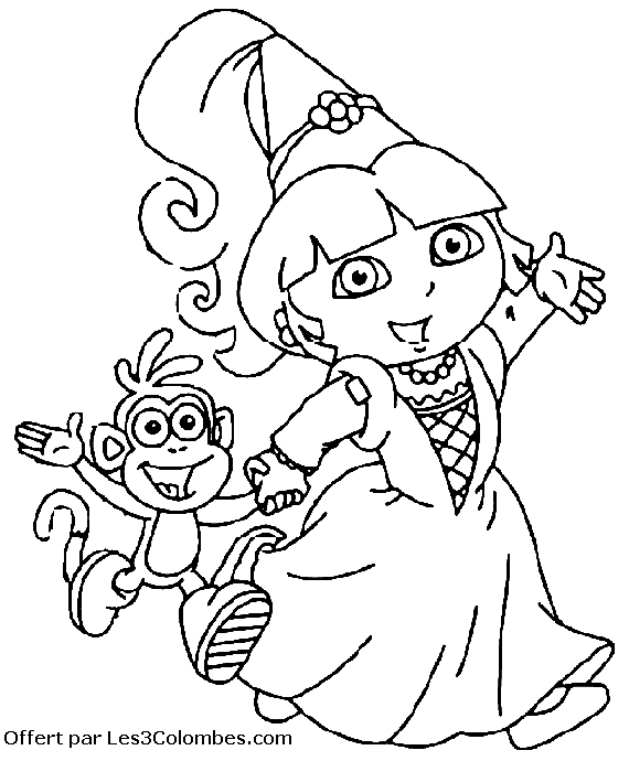 Dibujo para colorear: Princesa (Personajes) #85255 - Dibujos para Colorear e Imprimir Gratis