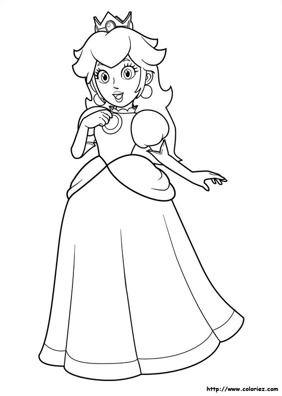 Dibujo para colorear: Princesa (Personajes) #85262 - Dibujos para Colorear e Imprimir Gratis