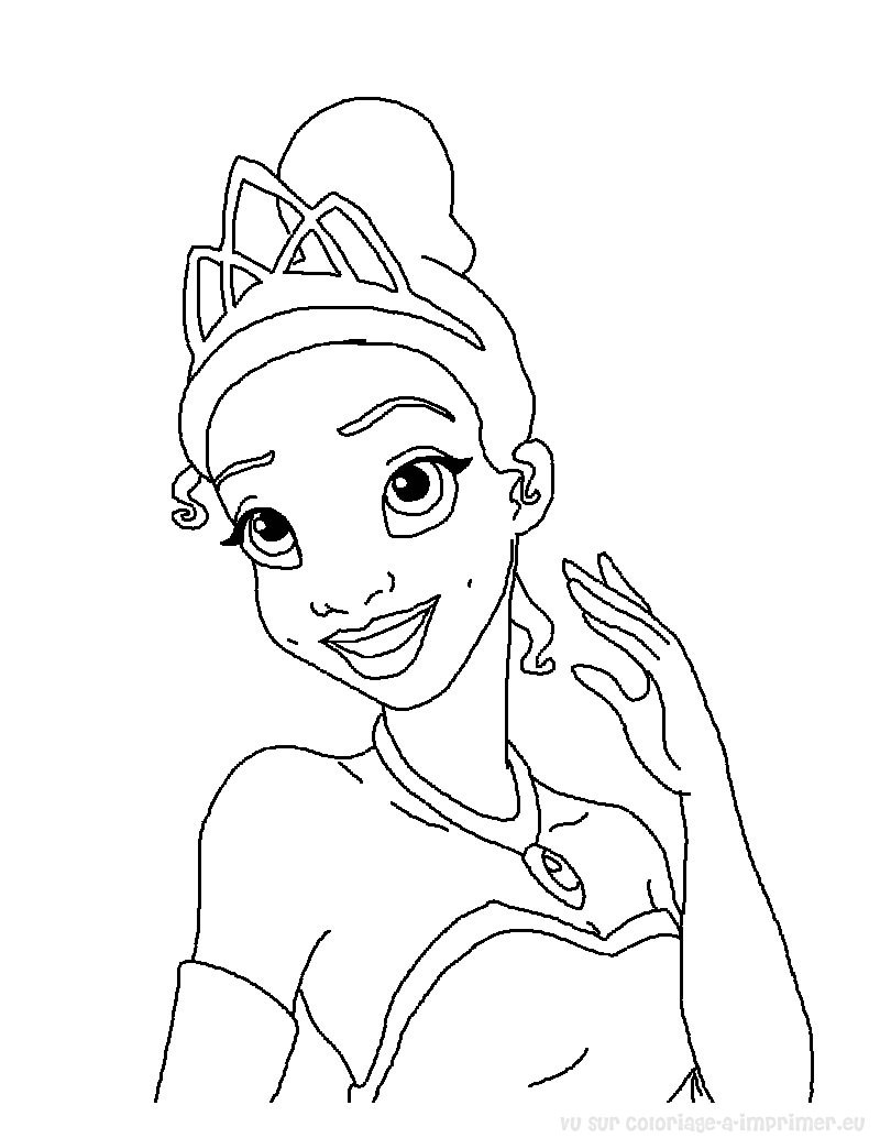 Dibujo para colorear: Princesa (Personajes) #85266 - Dibujos para Colorear e Imprimir Gratis