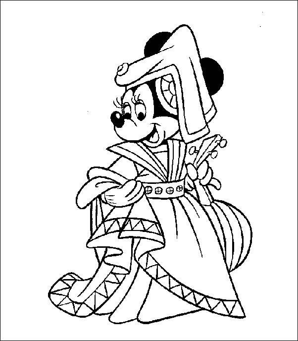 Dibujo para colorear: Princesa (Personajes) #85280 - Dibujos para Colorear e Imprimir Gratis