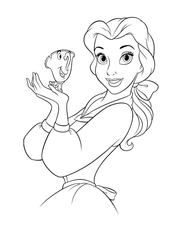 Dibujo para colorear: Princesa (Personajes) #85285 - Dibujos para Colorear e Imprimir Gratis