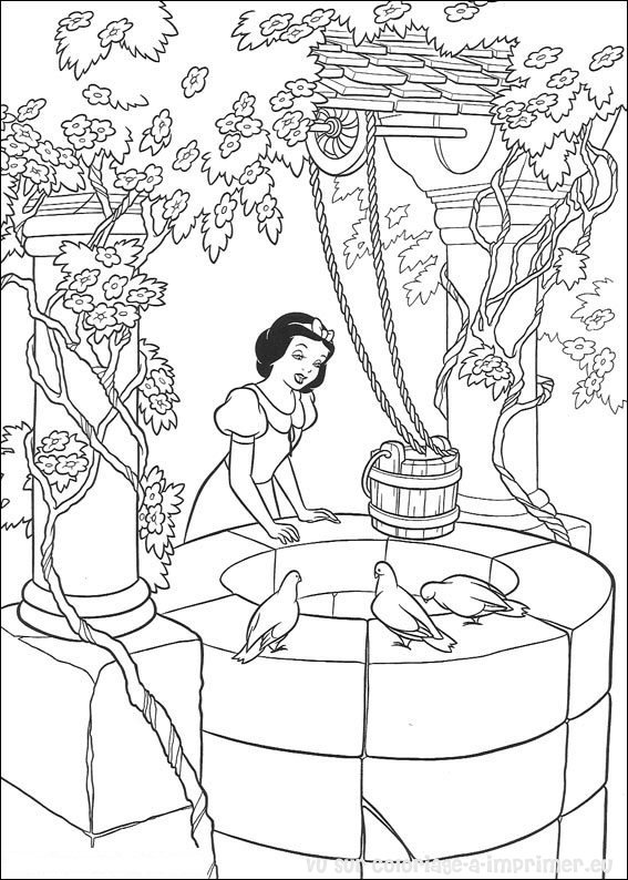 Dibujo para colorear: Princesa (Personajes) #85336 - Dibujos para Colorear e Imprimir Gratis