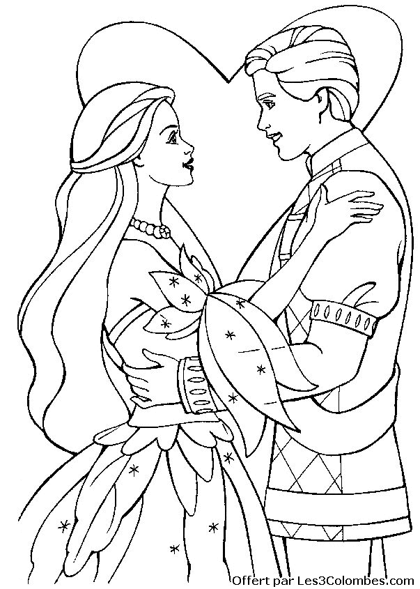 Dibujo para colorear: Princesa (Personajes) #85338 - Dibujos para Colorear e Imprimir Gratis