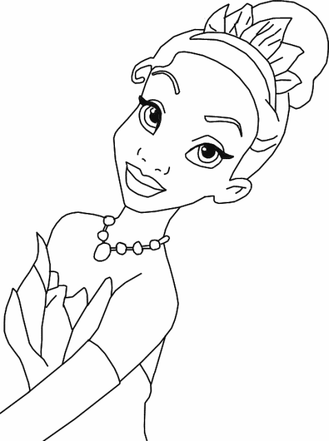 Dibujo para colorear: Princesa (Personajes) #85339 - Dibujos para Colorear e Imprimir Gratis