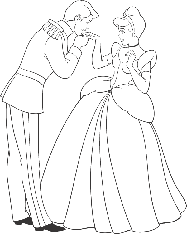 Dibujo para colorear: Princesa (Personajes) #85344 - Dibujos para Colorear e Imprimir Gratis