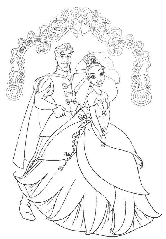 Dibujo para colorear: Princesa (Personajes) #85361 - Dibujos para Colorear e Imprimir Gratis