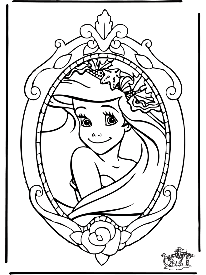 Dibujo para colorear: Princesa (Personajes) #85405 - Dibujos para Colorear e Imprimir Gratis