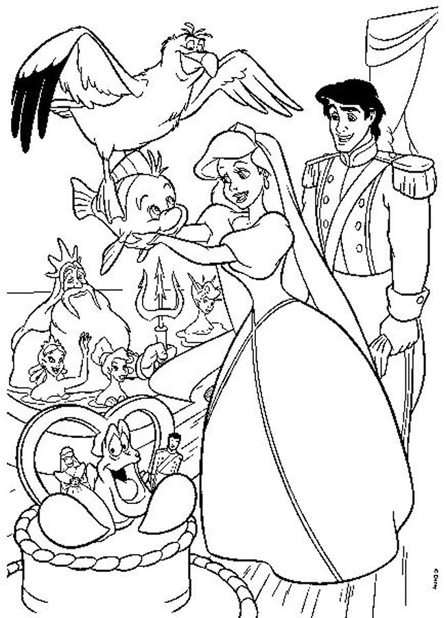 Dibujo para colorear: Princesa (Personajes) #85411 - Dibujos para Colorear e Imprimir Gratis