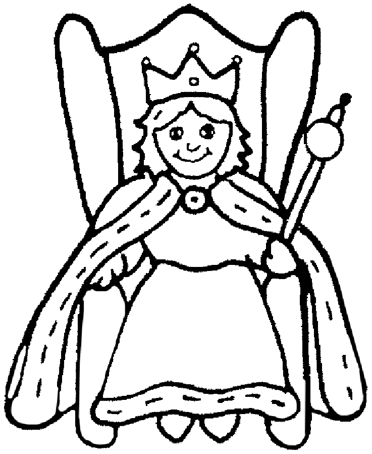 Dibujo para colorear: Princesa (Personajes) #85437 - Dibujos para Colorear e Imprimir Gratis