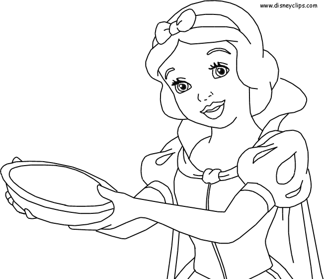 Dibujo para colorear: Princesa (Personajes) #85468 - Dibujos para Colorear e Imprimir Gratis