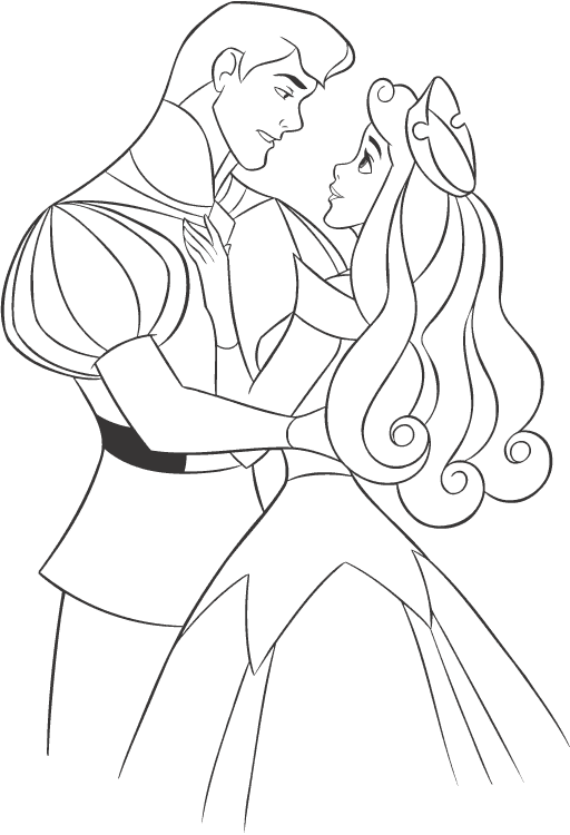 Dibujo para colorear: Princesa (Personajes) #85480 - Dibujos para Colorear e Imprimir Gratis