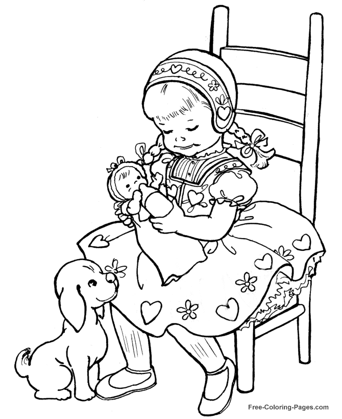 Dibujo para colorear: Princesa (Personajes) #85514 - Dibujos para Colorear e Imprimir Gratis