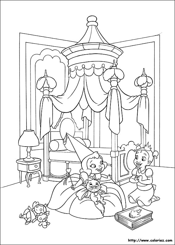 Dibujo para colorear: Princesa (Personajes) #85524 - Dibujos para Colorear e Imprimir Gratis