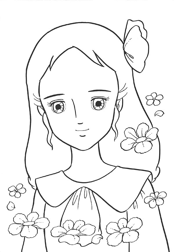 Dibujo para colorear: Princesa (Personajes) #85530 - Dibujos para Colorear e Imprimir Gratis